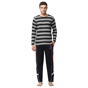 Mack Jonney Men Cotton Blend Relaxed Night