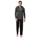 Mack Jonney - Cotton Blend Night Suit Pajama Set for Men with Hodded Full Sleeve T-Shirt and Track Pant-VJ-MNS-TTP-GROUP17