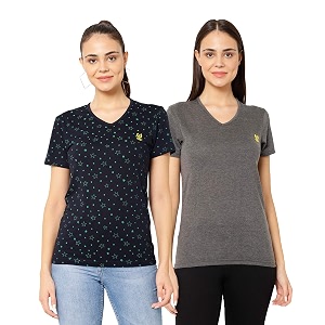 Mack Jonney Regular Fit Women TshirtsPack of