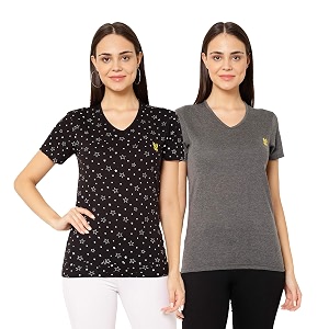 Mack Jonney Regular Fit Women TshirtsPack of
