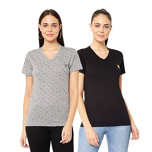Mack Jonney Regular Fit Women TshirtsPack of