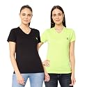 Mack Jonney Women Cotton Blend V Neck