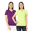 Mack Jonney Women Cotton Blend V Neck