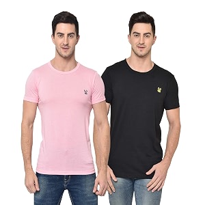 Mack Jonney Regular Fit Multicolor Mens TshirtsPack