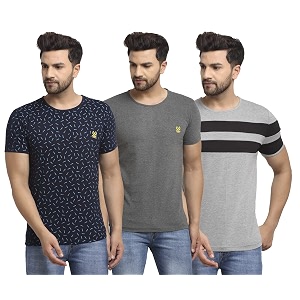 Mack Jonney Men Cotton Half Sleeve Regular