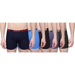 Mack Jonney Cotton Trunks for Men-Mack Strong-P