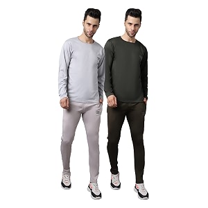 mack jonney dryfit lycra solid multicolor tracksuit co-ord set for men pack of 2-dry_t_fs_lgry_olv_d10_lgry_olv_04-l