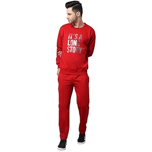 Mack Jonney Fleece Printed Tracksuit Co-ord Set