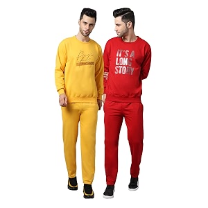Mack Jonney Fleece Printed Tracksuit Co-ord Set