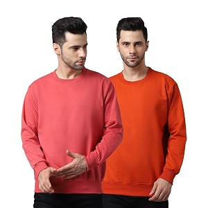 Mack Jonney Fleece Round Neck Printed Sweatshirt
