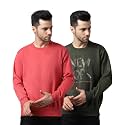 Mack Jonney Fleece Round Neck Solid Sweatshirt