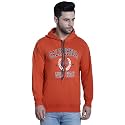 Mack Jonney Printed Hooded Cotton Fleece Hoodie