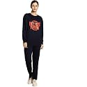 Mack Jonney Printed Round Neck Cotton Fleece