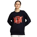 Mack Jonney Printed Round Neck Cotton Fleece