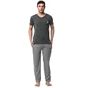 Mack Jonney Men Cotton Blend Relaxed Night