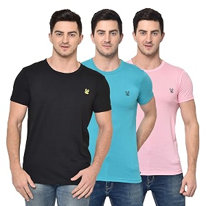 Mack Jonney Multicolor Cotton Blended Half Sleeve
