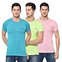 Mack Jonney Multicolor Cotton Blended Half Sleeve