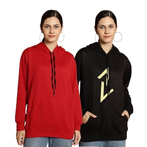 Mack Jonney Printed Hooded Cotton Fleece Sweatshirt