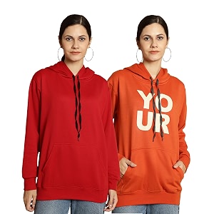 Mack Jonney Printed Hooded Cotton Fleece Sweatshirt