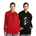 Mack Jonney Printed Hooded Cotton Fleece Sweatshirt
