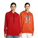 Mack Jonney Printed Hooded Cotton Fleece Sweatshirt
