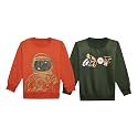Mack Jonney Unisex-Child Regular Fit Fleece Crew