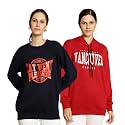 Mack Jonney Printed Round Neck Cotton Fleece
