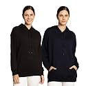 Mack Jonney Solid Hooded Cotton Fleece Sweatshirt