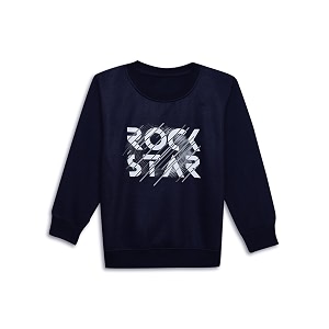 Mack Jonney Unisex-Child Printed Crew Neck Cotton