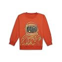 Mack Jonney Unisex-Child Printed Crew Neck Cotton