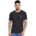 VIMAL JONNEY Men39s Classic Fit T-Shirts TEE-PRINT-NO.1-01-BLK-M_Black_Medium