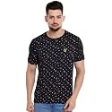 Mack Jonney Men39s Classic Fit T-Shirts TEE-Print-NO.1-01-BLK-L_Black_L