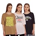 Mack Jonney Printed Round Neck Cotton Regular