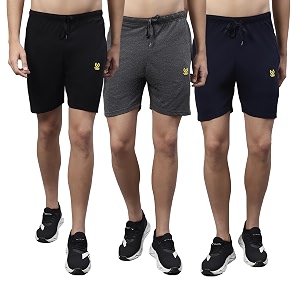 Mack JONNEY Regular Fit Multicolor Men ShortsPack