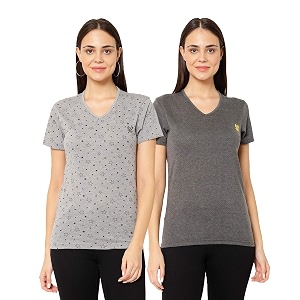 Mack Jonney Regular Fit Women TshirtsPack of