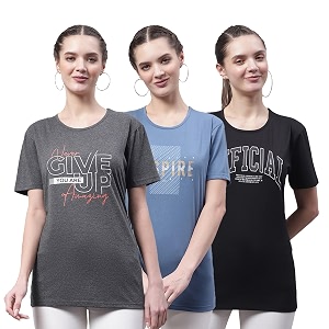 Mack Jonney Womens Regular Fit T-Shirt Pack