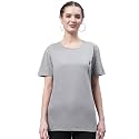 Mack Jonney Women Round Neck Cotton Solid