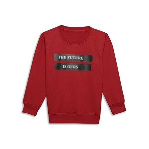 Mack Jonney Unisex-Child Printed Crew Neck Cotton