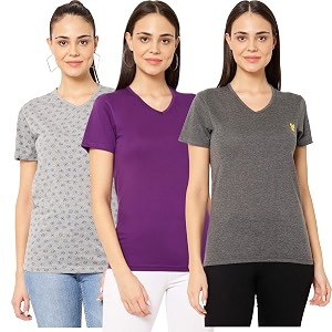 Mack Jonney V-Neck Regular Fit Half Sleeve