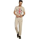 VIMAL JONNEY White Cotton Printed CO-ORD Set