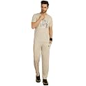 VIMAL JONNEY White Cotton Printed CO-ORD Set