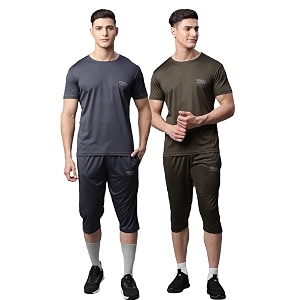 Mack Jonney Dryfit Solid Lycra Tracksuit Co-ord