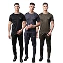 Mack Jonney Dryfit Solid Lycra Tracksuit Co-ord Sets for Men (Pack of 3)-DRYFIT_T_D10_BLK_GRY_L.GRY_06-P