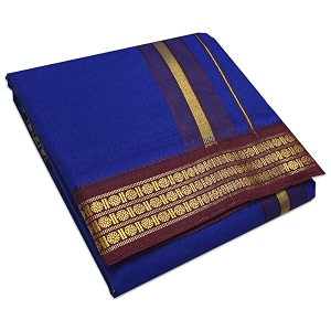 vimayam pure cotton colour dhoties 9x5