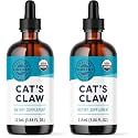 Vimergy USDA Organic Cat’s Claw Liquid – Provides Antioxidant Support* – Benefits The Immune System* – Vegan, Gluten-Free, Non-GMO – 57 Servings (115 mL) (Pack of 2)