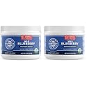 Vimergy Wild Blueberry Powder –Protects Brain Health* - Supports Cardiovascular Function* – Organic, Vegan &amp; Gluten-Free – 120g (Pack of 2)