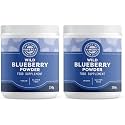 Vimergy Wild Blueberry Powder –Protects Brain Health* - Supports Cardiovascular Function* – USDA Organic, Vegan &amp; Gluten-Free – 250g (Pack of 2)