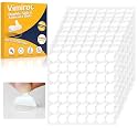 Vimiroo Double Sided Sticky Tack – 490pcs Easy to Peel Sticky Dot,Clear Removable Balloon Glue Poster Dots for Crafts, Posters, Balloons, and DIY Projects