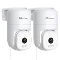 VIMTAG 2.5K Pan/Tilt Wired Outdoor Security Camera for Home, Dual-Band WiFi