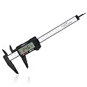 Vinabo Digital Vernier Caliper Classic 150 mm/6 Inches with Large LCD Screen for External, Internal, Depth and Electronic Measuring Tool
